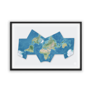 Bat Projection World Map