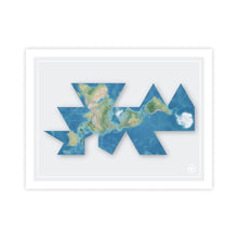 Load image into Gallery viewer, Dymaxion Projection World Map