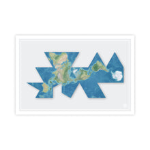 Load image into Gallery viewer, Dymaxion Projection World Map