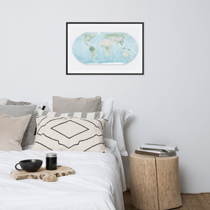 Equal Earth Projection World Map