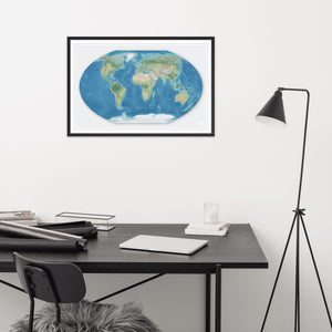 Winkel Tripel Projection World Map