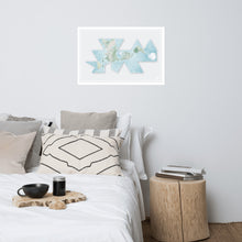 Load image into Gallery viewer, Dymaxion Projection World Map