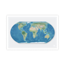 Load image into Gallery viewer, Equal Earth Projection World Map