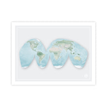 Load image into Gallery viewer, Good Homolosine Projection World Map