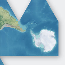 Load image into Gallery viewer, Dymaxion Projection World Map