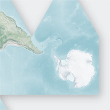 Load image into Gallery viewer, Dymaxion Projection World Map