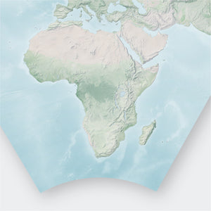 Bat Projection World Map