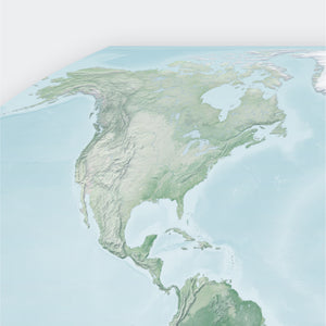 Equal Earth Projection World Map