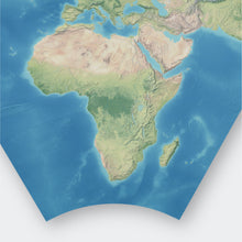 Load image into Gallery viewer, Bat Projection World Map