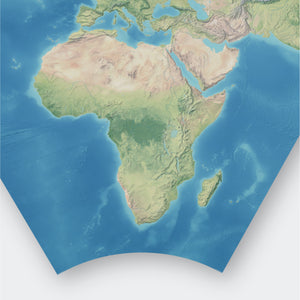 Bat Projection World Map