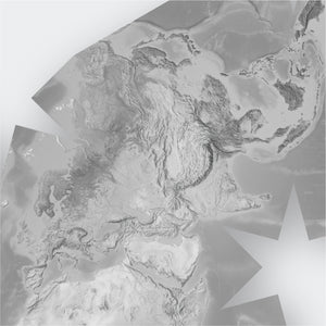 Butterfly Projection World Map