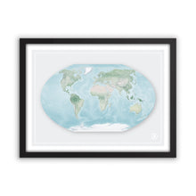 Load image into Gallery viewer, Winkel Tripel Projection World Map