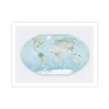 Load image into Gallery viewer, Winkel Tripel Projection World Map