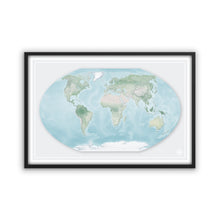 Load image into Gallery viewer, Winkel Tripel Projection World Map