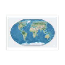 Load image into Gallery viewer, Winkel Tripel Projection World Map